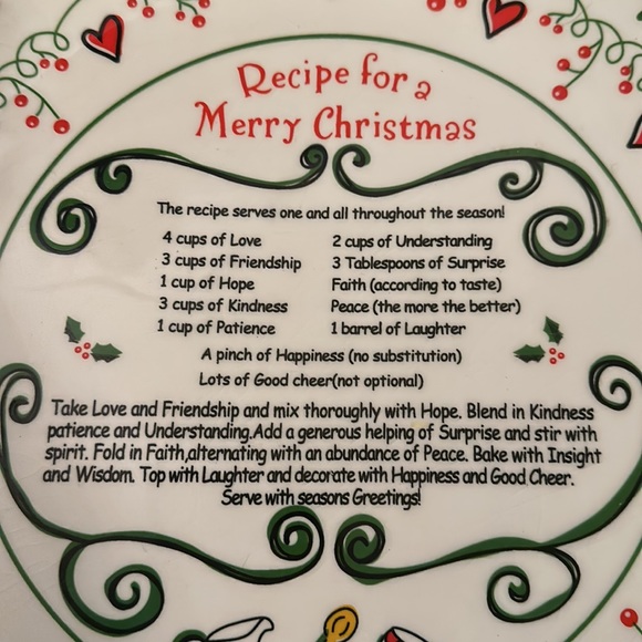 VTG Christmas Plater - Picture 2 of 6